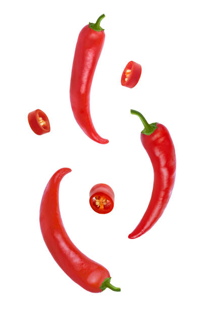 istock Ripe pepper chili isolated on white 1416474478