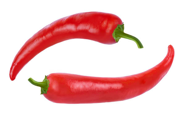 istock Ripe pepper chili isolated on white 1416474995