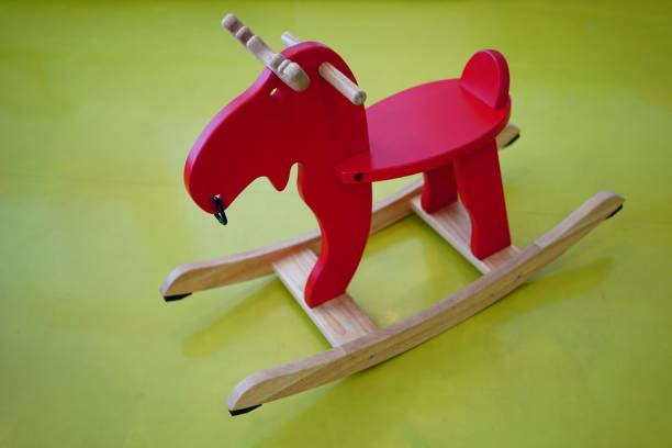 istock Wooden rocking deer 1416475765