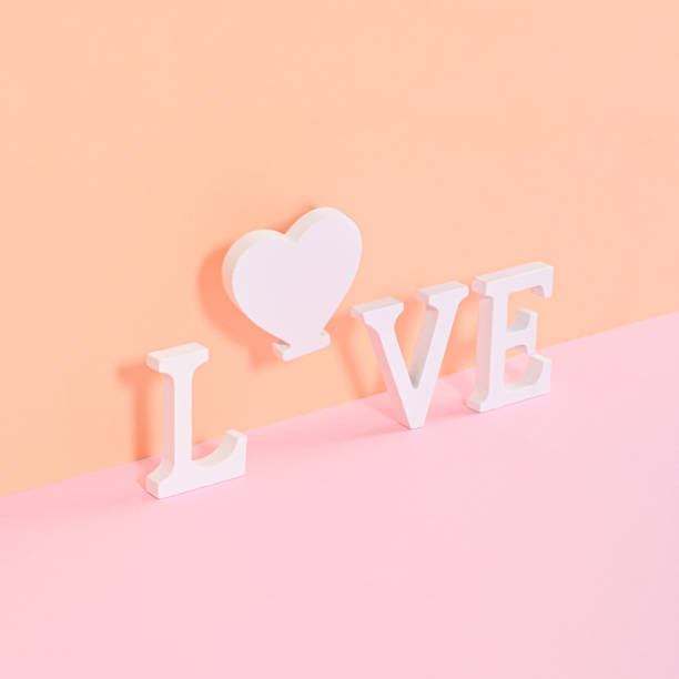 istock Romantic creative valentine's day background with love letters 1416478432
