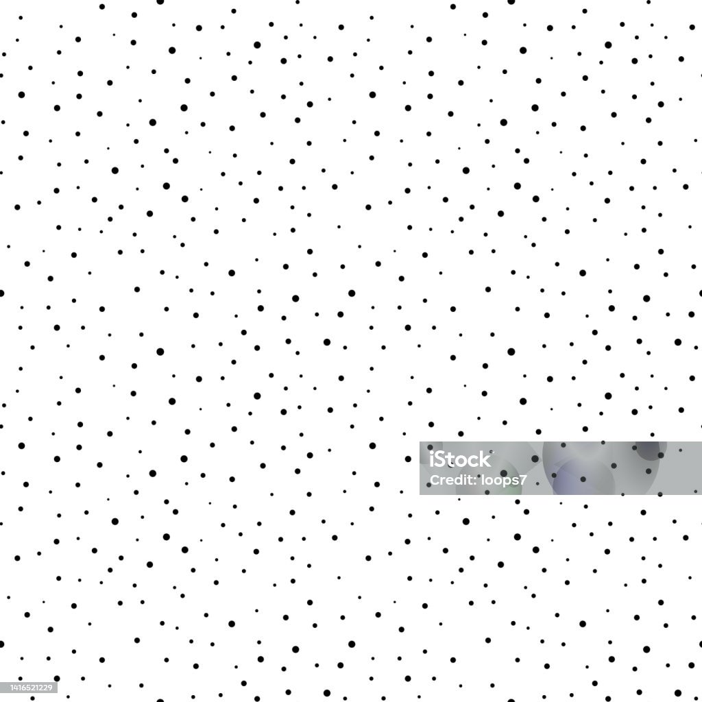 Random Dots Background Seamless Pattern Stock Illustration - Download ...