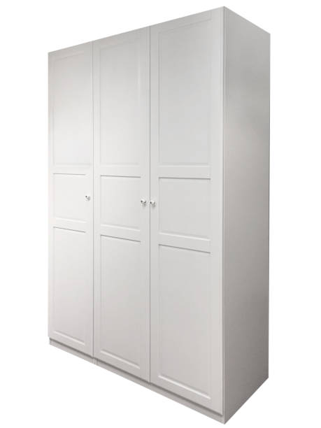 istock Closet wardrobe isolated on the white background (Clipping Path) 1416537849