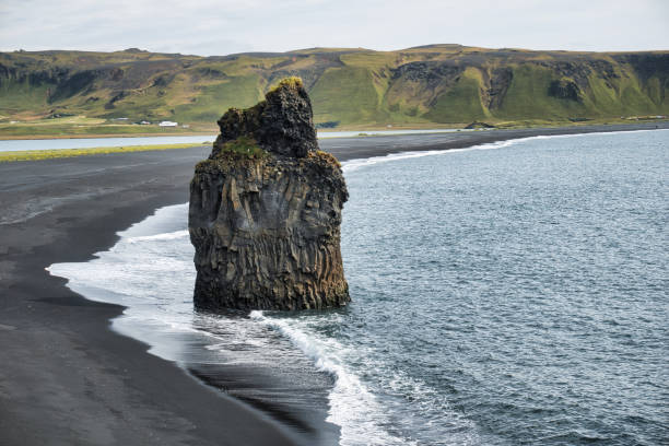 Reynisfjara black sand beach in Iceland