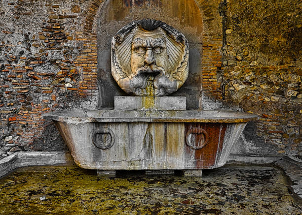 istock Old roman fountain, Rome, Italy 1416558904