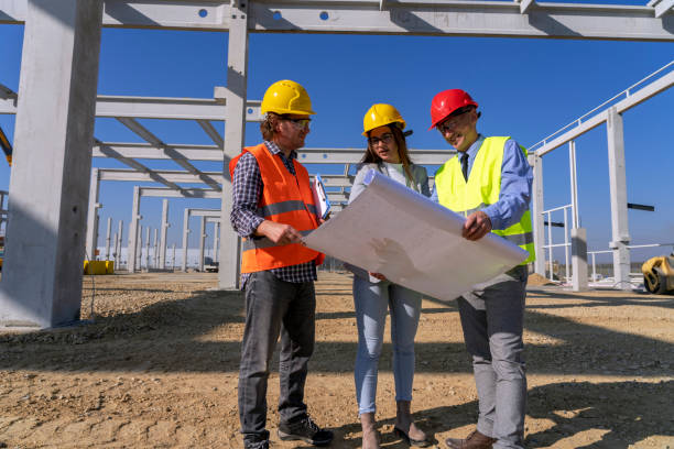 istock Industrial And Factory Construction And Project Management 1416574211