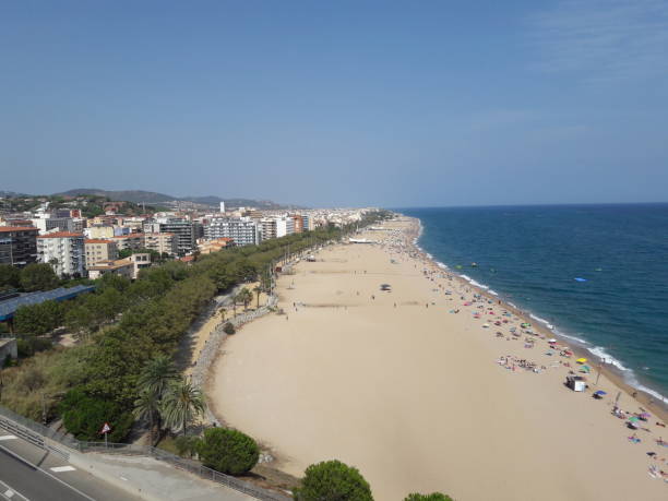istock Beach view in Calella from lighthouse 1416605833