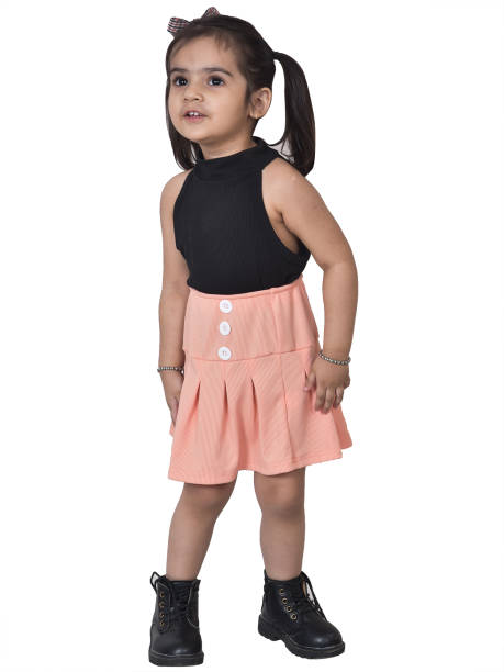 istock Little cute girl with white background 1416621605