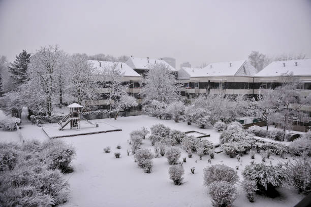 istock Germany winter snow in Dortmund 1416627229