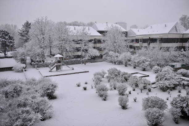 istock Germany winter snow in Dortmund 1416627231