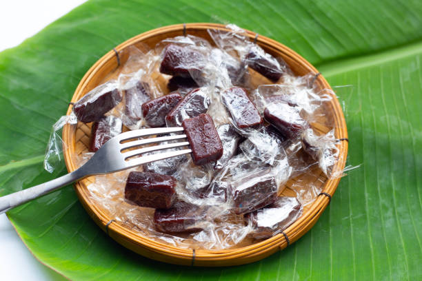 Banana conserve candy, Thai snack
