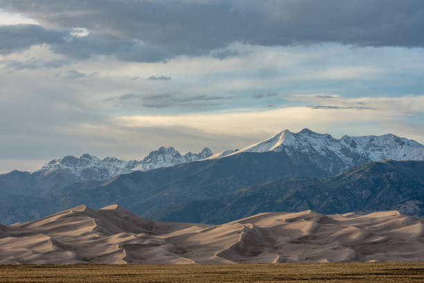 istock Layers of Mountains Dunes and Plains 1416692647