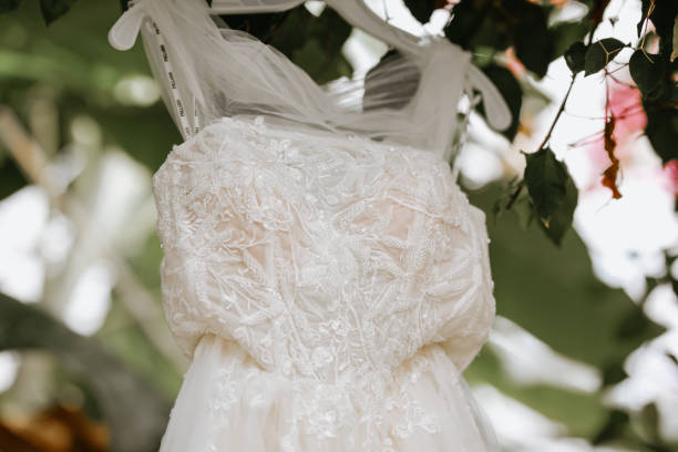 istock Bridal flower and bridal shoes 1416697216