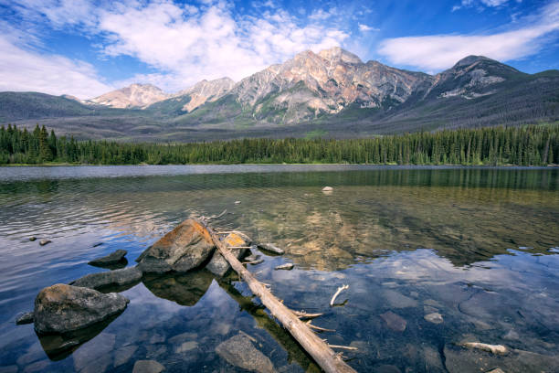 istock Pyramid Lake in summer, Jasper National Park, AB, Canada 1416707299
