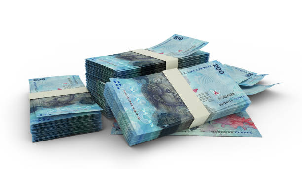 istock 3D Stack of Sao Tome and Principe dobra notes 1416737505