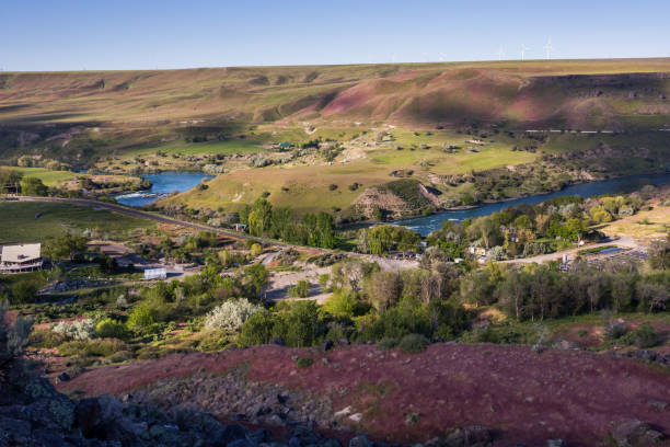 istock Hagerman Fossil Beds area in Snake River valley, Idaho 1416744978