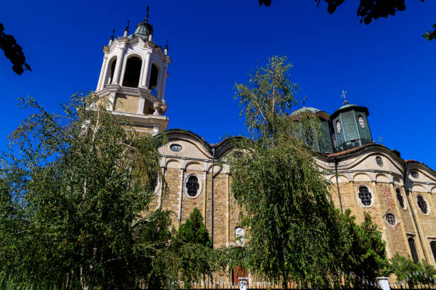 Church of the Holy Trinity, Svishtov, Bulgaria stock photo