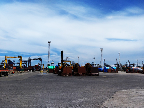 Port JICT Tj priok Indonesia