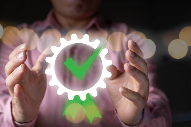 istock A businessman holding ISO certificate icon, award and certificate, standard quality document control for organization, industry management products, international system concept, copy space for text 1416811841
