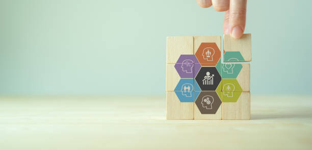 istock Personal development. New skill, upskill and reskill concept.Foundational skills will need in the future world of work. Digial and AI technologies are transforming. New occupations emerge, adaptation 1416825054