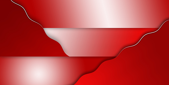 Abstract red bordeaux silver shade geometric corporate background with decorative lines. Futuristic technology modern banner design.