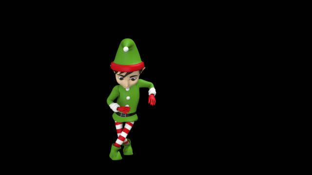 Christmas Elf Dancing Loop