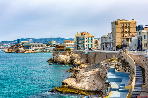 coast in front of marseille