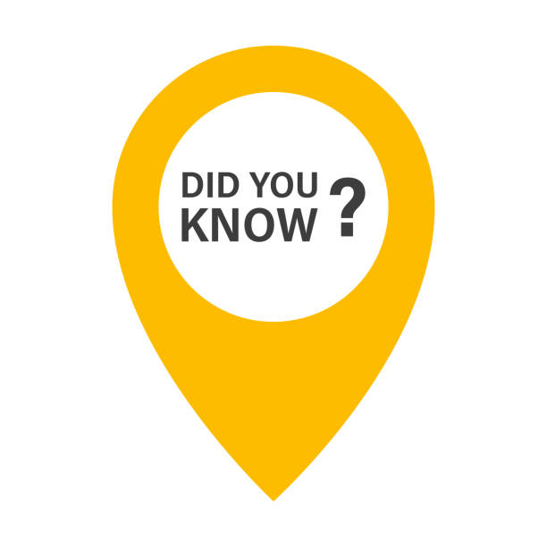 istock Did you know pinpoint icon vector for graphic design, logo, website, social media, mobile app, UI illustration 1416839712