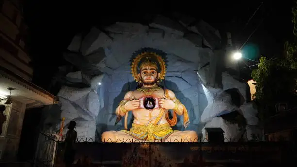 Photo of picture of big statue lord hanuman hd.