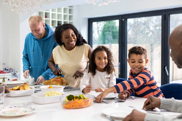 istock Roast Dinner with The Family 1416869160
