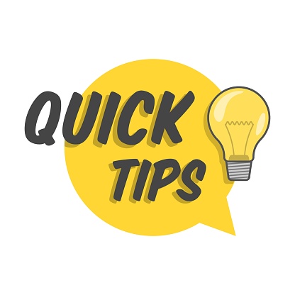Quick Tips Solution Flat Label Tricks Text And Helpful Advices Quick ...