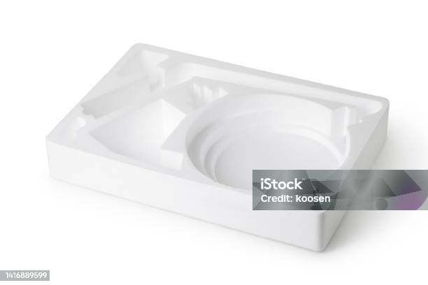 Styrofoam Container Empty Empty Styrofoam Box Stock Photo - Download Image Now - Box - Container ...
