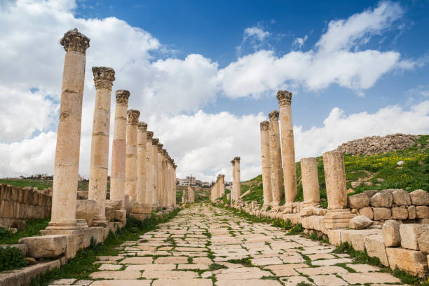 istock Great colonnade  ruins 1416900810