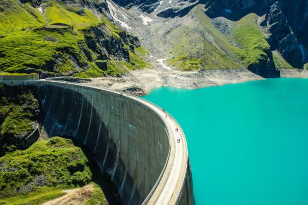 istock Dam with water in Austrian Alpes 1416908648