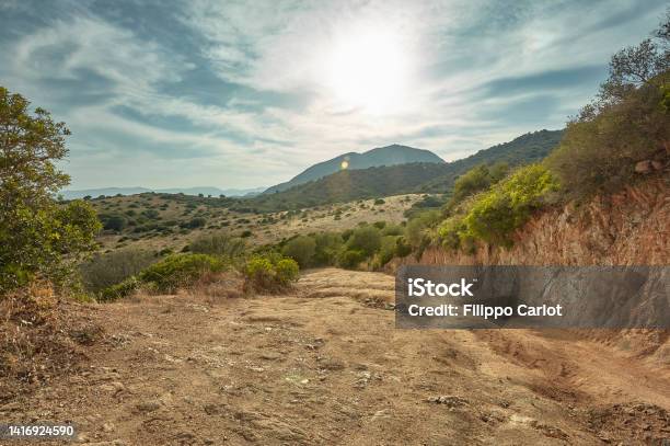 Land And Rocks Of The Hills Stock Photo - Download Image Now - Rural Scene, Sardinia, Agriculture