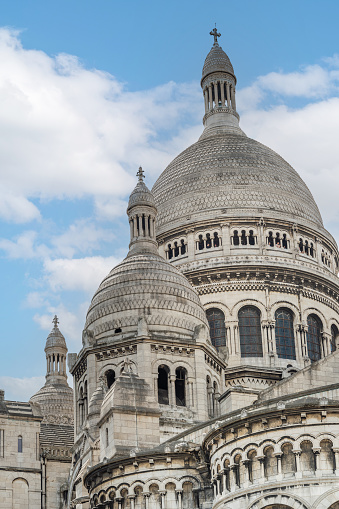 Basilique de Sacre Coeur, Paris city.
