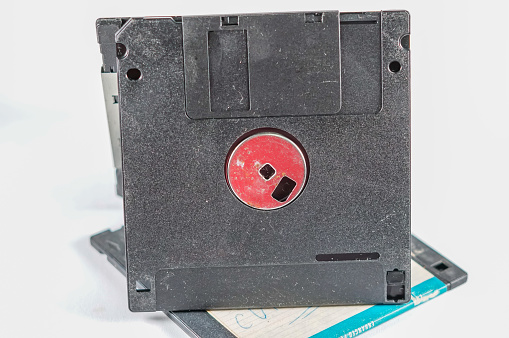 floppy disk or floppy disk was a magnetic data storage medium, consisting of a thin circular sheet (disk) of magnetizable and flexible material.
