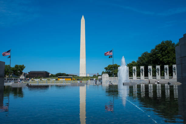 istock Washington Monument on a Clear Sunny Day with Blue Sky 1416930872
