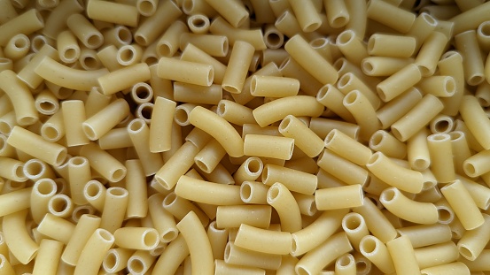 Macaroni in close up