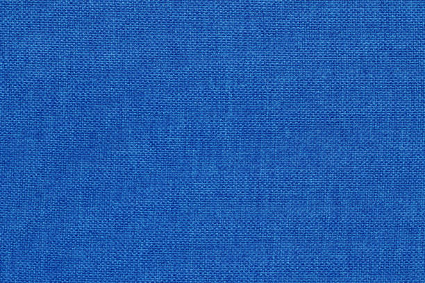 istock Dark blue fabric cloth texture background, seamless pattern of natural textile. 1416942568