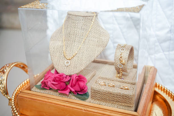 istock Jewelry set gift for wedding ceremony 1416946998