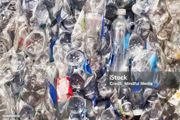 Waste Pressed Plastic Soda Bottles Stock Photo - Download Image Now - Recycling, Water, Argentina