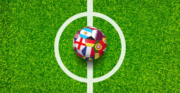Soccer Football 2022 Background Illustration vector art illustration