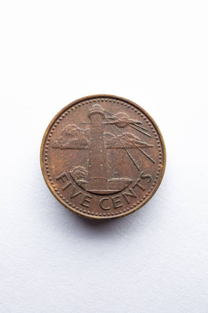istock Barbados 5 Cent Coin. 1988 1416968625