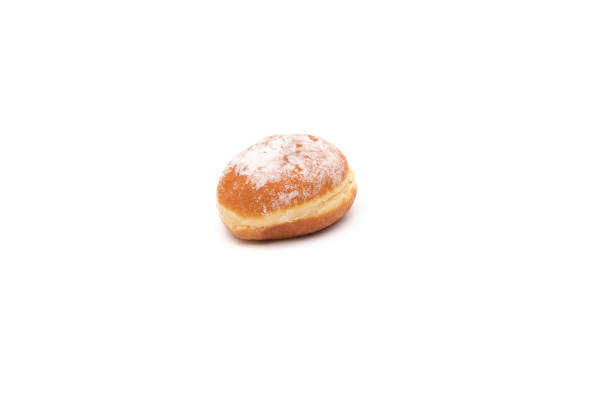 istock A delicious berliner (berliner donut), isolated on white background. 1416969085