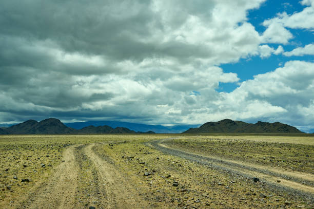 istock Mountain plateau in the area Zavkhan River 1416992917