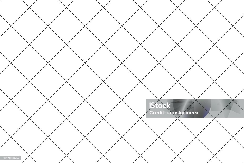 Dat Line Vector Simple Diamond Square Dat Line With Black Color On White Background ...
