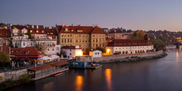 istock Panoramic view of Prague. Czech Republic 1417005069