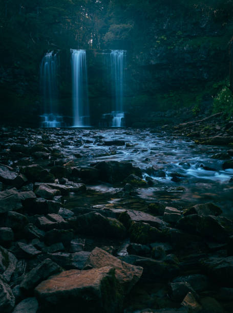 istock Beautiful Waterfall in wales 1417008170