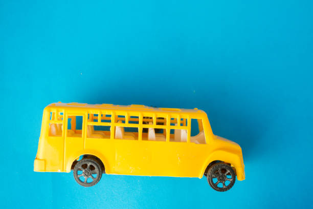 istock Yellow school bus toy 1417008814