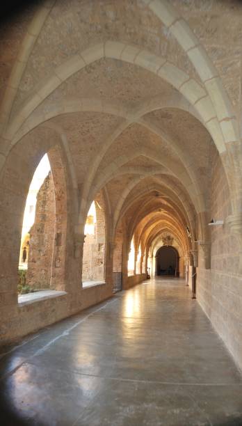 Monasterio de Piedra, Nuévalos, Zaragoza, Aragon stock photo